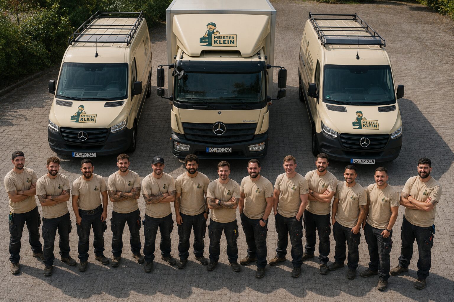 Team von Meister Klein – Fachbetrieb aus Kassel